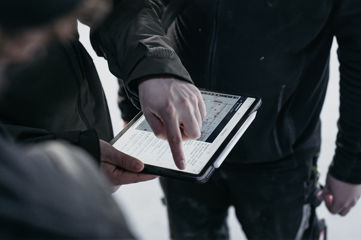 CENDAS auf der Baustelle